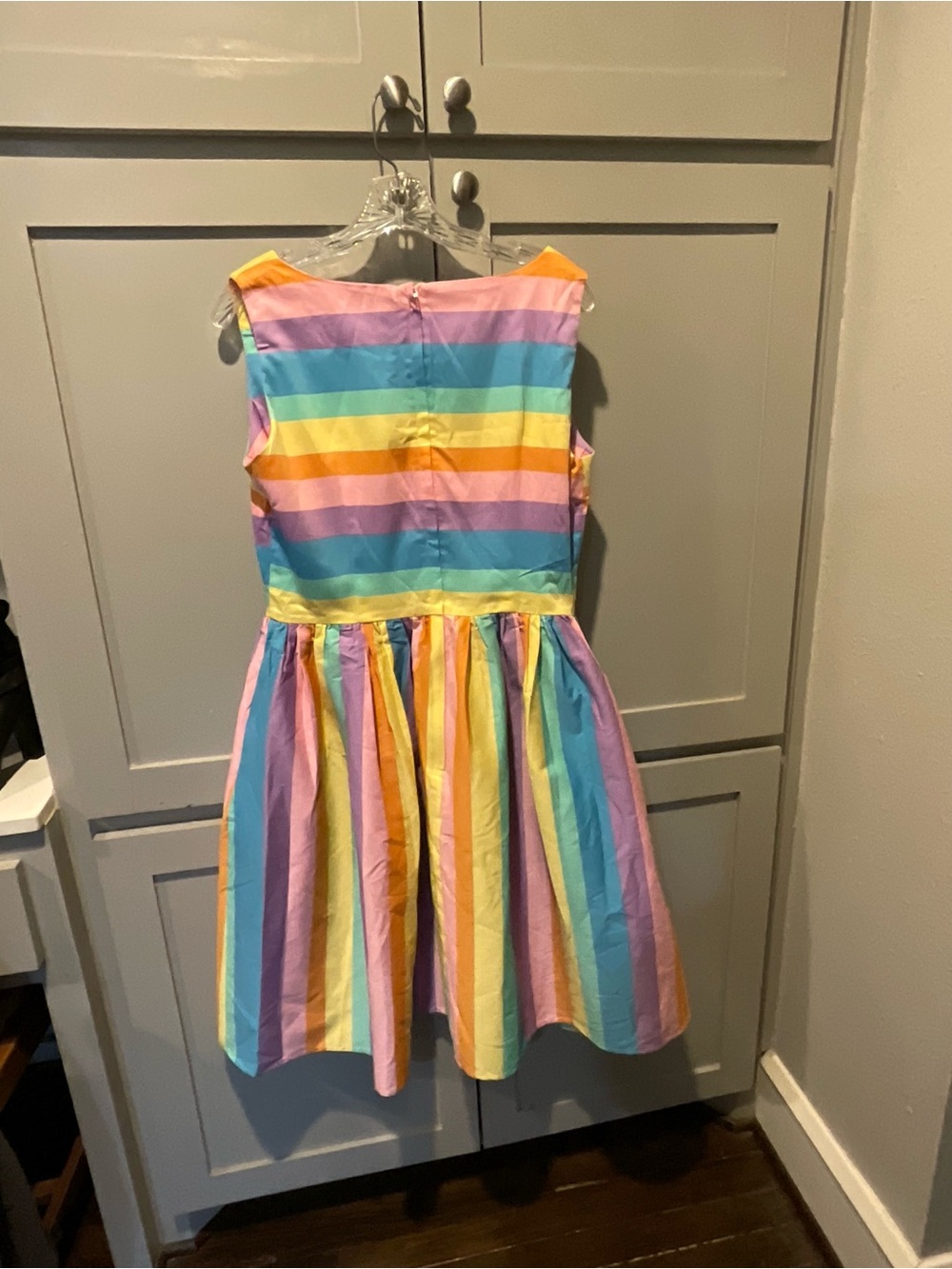 Collectif x ModCloth Candice candy stripes dress - Picture 3 of 4